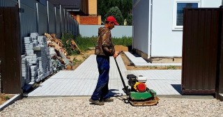 Устройство въезда на участок Людиново, цена от 50407 руб.